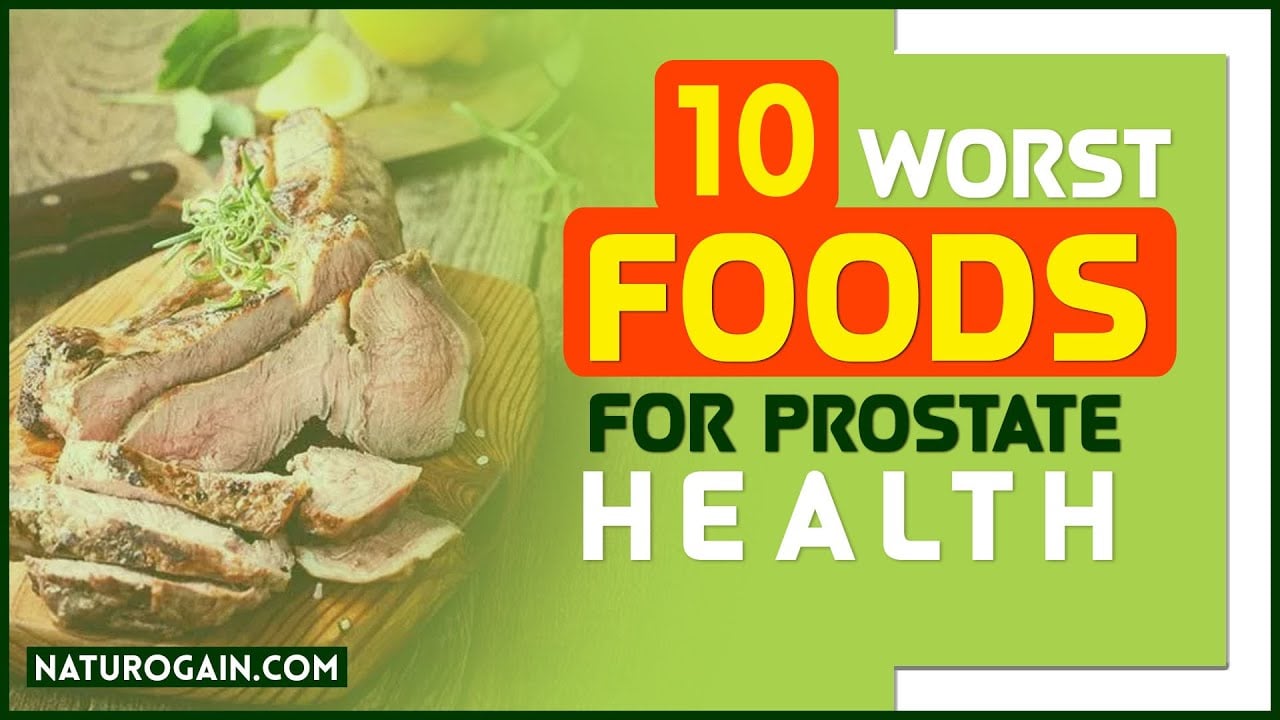 10 Worst Foods for Prostate Health Problems That Cause Inflammation ...