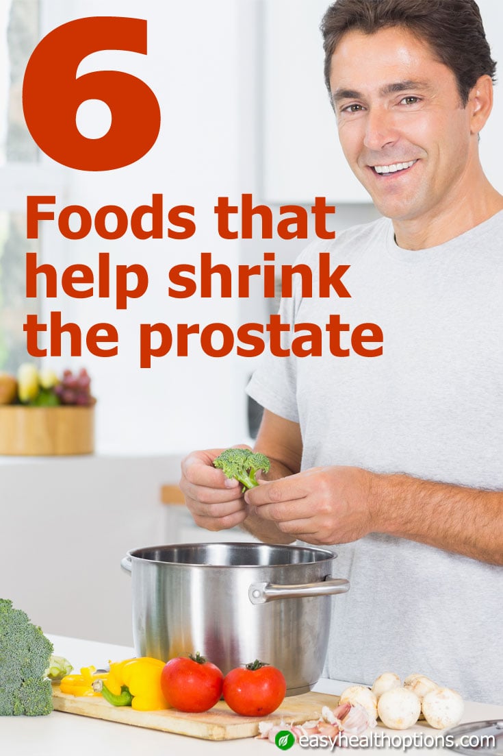 6 foods that help shrink the prostate