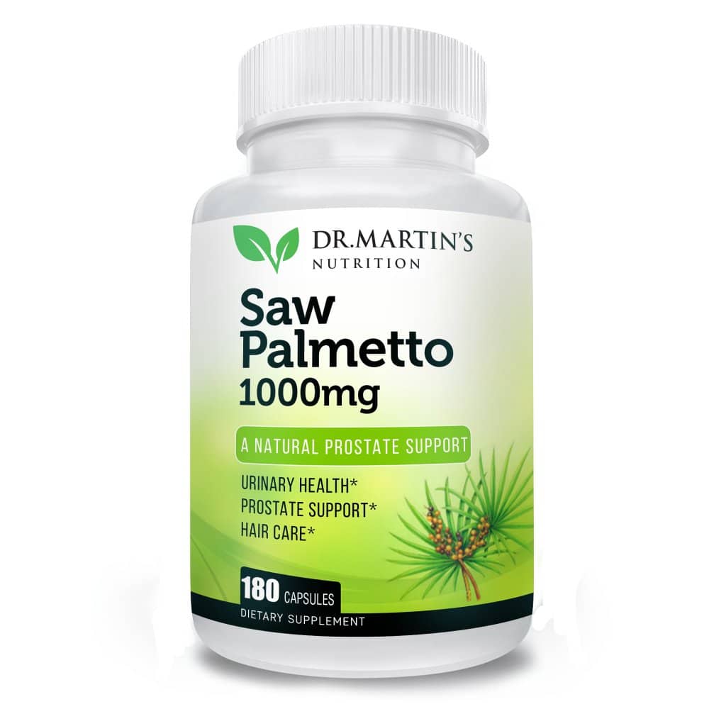 Extra Strength Saw Palmetto Capsules Prostate Health Hair Loss ...