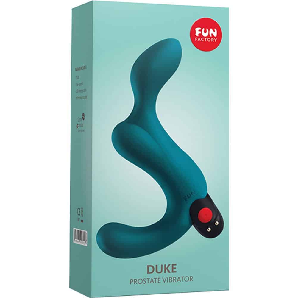Fun Factory Duke Rechargeable Prostate Massager, 6.75" , Deep Sea Blue ...