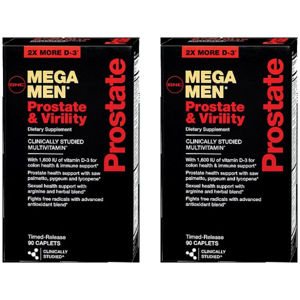 GNC Mega Men Prostate and Virility 90 Count