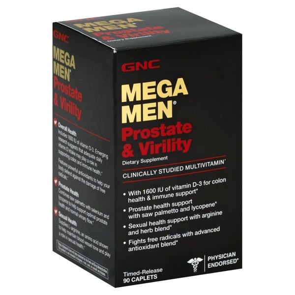 GNC Mega Men, Prostate &  Virility, Time