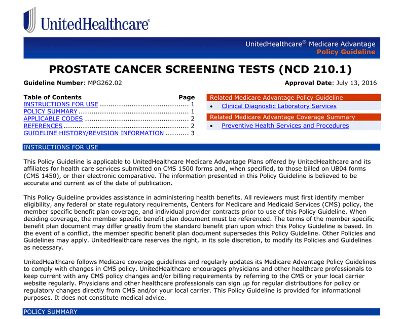 Icd Code For History Of Prostate Cancer