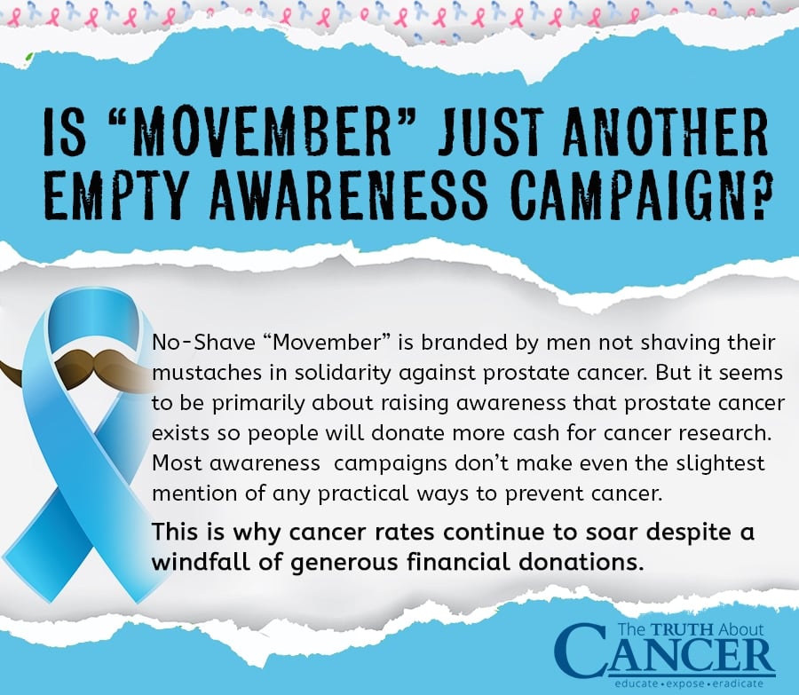 Is " Movember"  Just Another Pink Ribbon Scam Targeting Men?