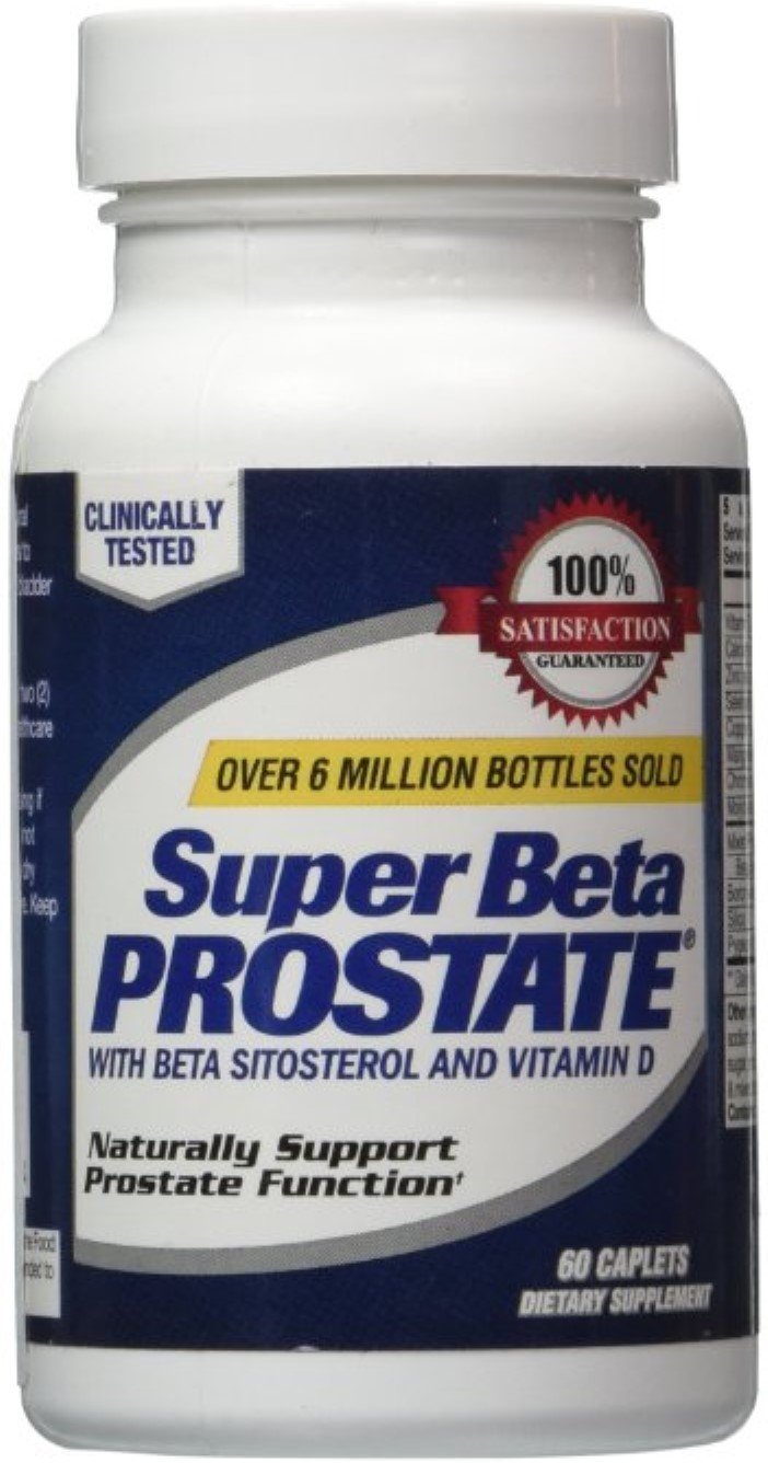 New Vitality Super Beta Prostate Caplets 60 ea (Pack of 4)