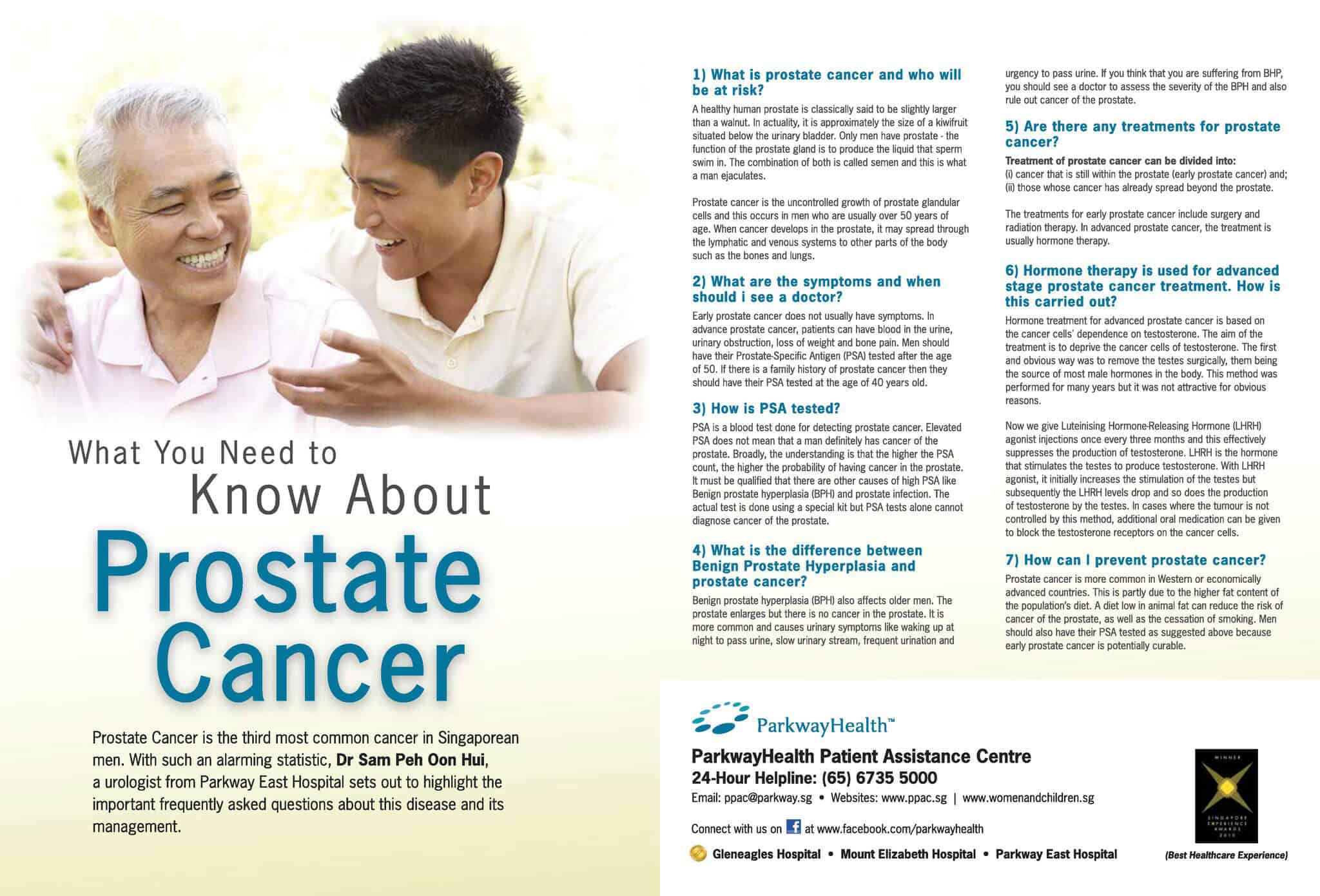 Prostate Cancer Treatment Singapore