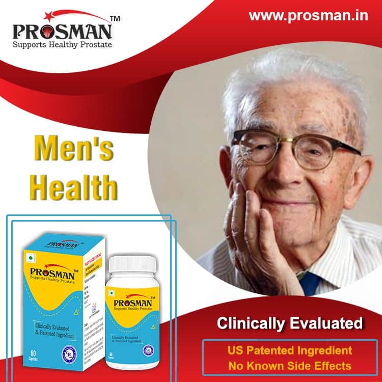 Prostate problems, PROSMAN is the strongest weapon