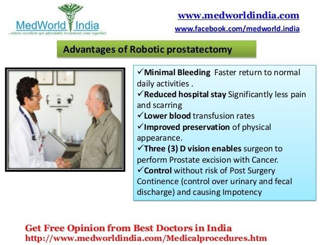 Robotic Surgery for Prostatectomy