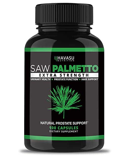 Saw Palmetto Supplement for Prostate Health, 100 Capsules  Be Healthy