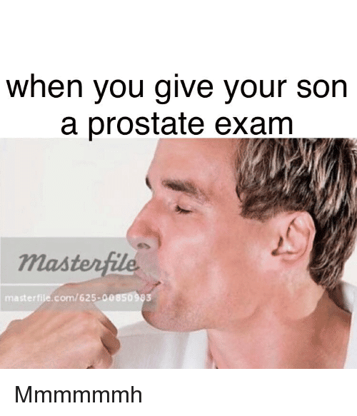 When You Give Your Son a Prostate Exam Masterfile Masterfilecom625 ...