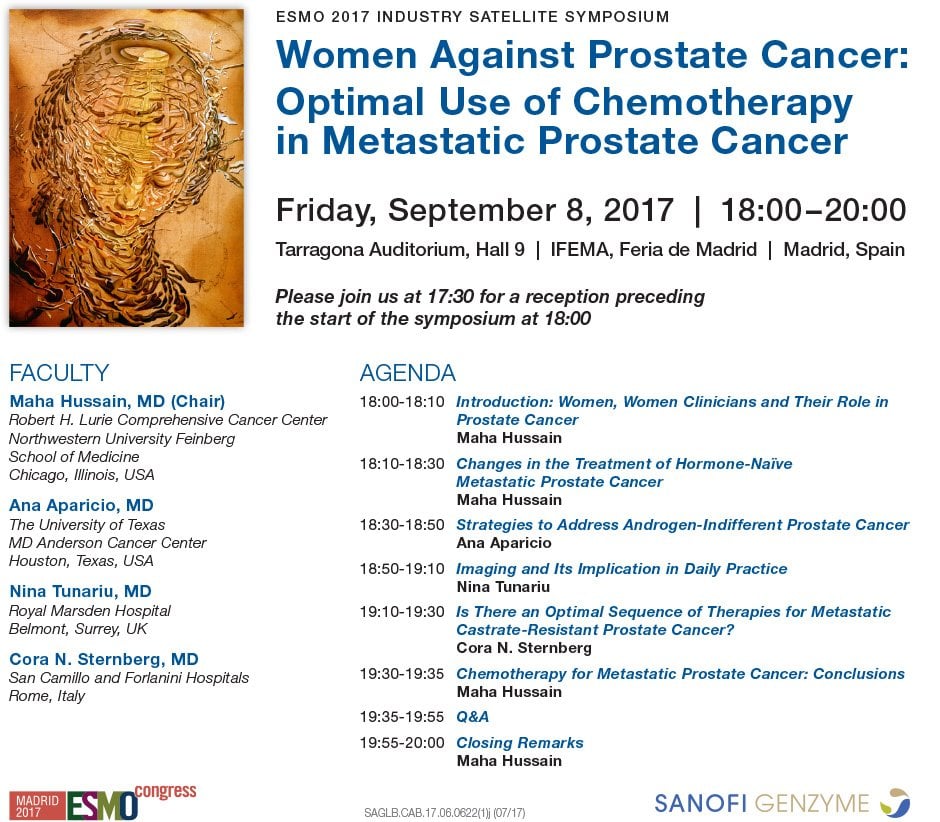 Women Against Prostate Cancer: Optimal Use of Chemotherapy ...